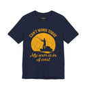Fishing T‑Shirt — “Can't Work Today, My Arm Is In A Cast” Graphic Tee