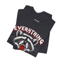 "Everything Is Trash" Raccoon Graphic T-Shirt | Funny Metal Band Style Tee